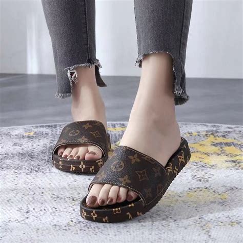 louis vuitton slides for ladies